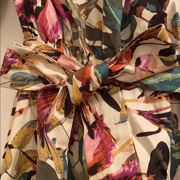 NWT | LULU’S Floral Off Shoulder Midi Dress | XS - Picture 7 of 11